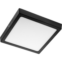 Přisazené stropní svítidlo LED panel 18W 4000K Černý čtverec Proma LVT