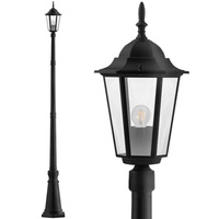 Zahradní stojací lampa LED sloup 229cm E27 Venkovní dekorativní lucerna