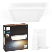 LED panel pro povrchovou montáž Aurelle White 19W CCT 30cm PHILIPS HUE Bluetooth + stmívač