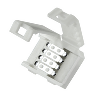 Konektor pro RGB LED pásky 4pin 10mm White Sanico Goldlux