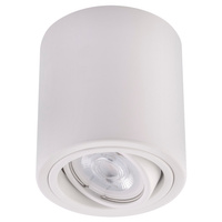Přisazené svítidlo HALOGEN Aluminium White SPOT TUBE 10cm pro LED GU10 Bellalux