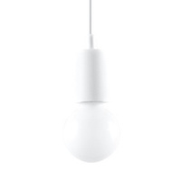 LED závěsné stropní svítidlo DIEGO E27 Overhang White SOLLUX