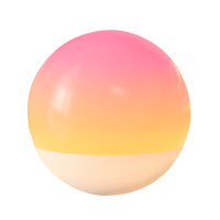 Zahradní stolní lampa LED Ground Ball CANDY 12cm Multicolour RGB