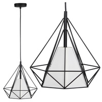 HIRA závěsná lampa 1xE27 Geometrické Trojrozměrné svítidlo P314550 GOLDLUX (Polux) Kov
