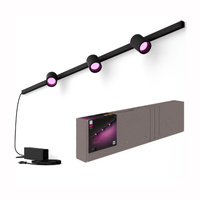 Perifo Lighting Rail Kit 1,5m + 3x LED reflektor 15,9W CCT RGB Philips HUE Bluetooth Black