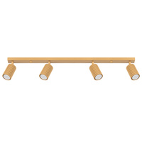 Bodové reflektorové stropní svítidlo Tuba 4x GU10 Gold Carbon Deep Space SL.1565 Sollux