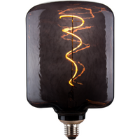 Dekorativní LED žárovka E27 FILAMENT JP142 4W 50lm 1800K Teplá bílá 320° DecoVintage Smoke GOLDLUX (Polux)