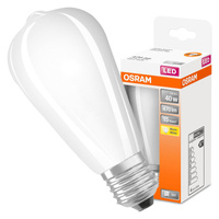 LED žárovka ST64 E27 4W = 40W 470lm 2700K Warm 300° Retrofit Filament CLASSIC Osram