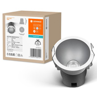 LED panelové bodové svítidlo 5W 400lm 4000lm neutrální bílá stříbrná Downlight Slim Ledvance