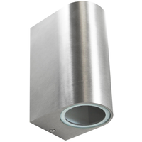 Nahoru a dolů LED zahradní nástěnné svítidlo 2xGU10 BOSTON GOLDLUX (Polux) OVAL SATIN