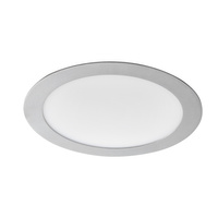 Podhledové LED svítidlo 18W 1080lm 4000K Neutrální 110° Kulaté stříbrné ROUNDA Kanlux