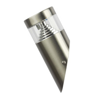 Zahradní lampa LED nástěnná lampa LISABON 7W 4000K IP54 Válcový chrom RABALUX