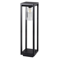 Venkovní zahradní svítidlo VIMO E27 IP44 80cm Stožár Black Kanlux