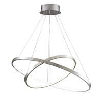 LED závěsné stropní svítidlo 35W 4600lm 4000K neutrální 120° stříbrné LEA Sanico Goldlux