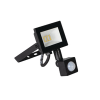 LED reflektor GRUN Motion Sensor 10W 800lm 4000K IP65 černý KANLUX