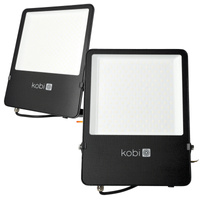 Venkovní LED reflektor Zahrada 150W 19500lm 4000K Neutrální 120° IP65 IK06 Černá Seul Kobi