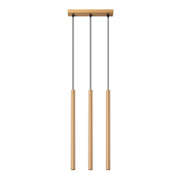 PASTELO 3L Závěsné stropní svítidlo 3xG9 zlaté Moderní SOLLUX