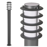 GOLDLUX (Polux) zahradní závěsné svítidlo LED E27 SERENA šedá 100cm