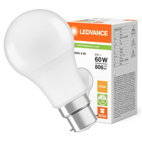 LED žárovka A60 B22d 8W = 60W 806lm 2700K teplá bílá LEDVANCE