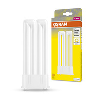 Jednostranná zářivka LED 2G10 12W = 24W 1350lm 3000K teplá bílá 130° DULUX LED F EM & AC Osram