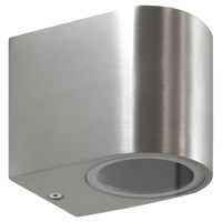 LED zahradní nástěnné svítidlo GU10 BOSTON GOLDLUX (Polux) OVAL SATIN