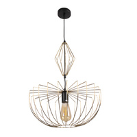 Závěsné stropní svítidlo Sanico Goldlux E27 Gold Jasmina