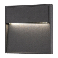 Zahradní lampa LED nástěnná lampa SANTIEGO 4W IP54 4000K čtvercová