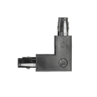 Přípojnicový spínač 3-drátový L levý externí černý Kobi