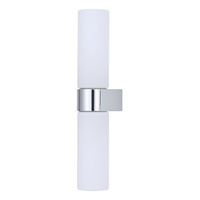 Nástěnné svítidlo Povrchová montáž 2x G9 Chrom Vodotěsné Koupelna IP44 Moderní NATALIE 10726 Nowodvorski