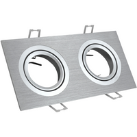 Stropní svítidlo DOUBLE SOUTH OPAL GOLDLUX (Polux) SILVER G10