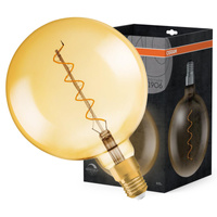 LED žárovka E27 G200 4W = 28W 300lm 2000K Teplá bílá 300° OSRAM Vintage 1906 Filament Stmívatelné