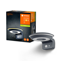 LED solární fasádní nástěnné svítidlo 3.6W 3000K ENDURA pohybový senzor LEDVANCE