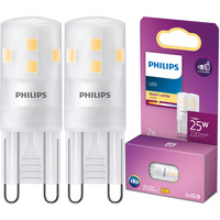 2x LED žárovka G9 Capsule 1,9W = 25W 220lm 2700K Warm 320° Philips