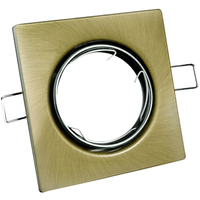 POHYBLIVÉ Stropní svítidlo OPIN GOLDLUX (Polux) SQUARE OCEL PATINA