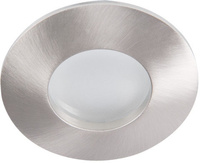 Halogenová bodová LED GU10 Round Chrome IP44 Qules Kanlux pro zápustnou montáž