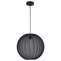 Stropní závěsné svítidlo E27 černé JAPANDI Sanico Goldlux