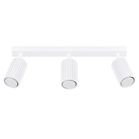 Bodové reflektorové stropní svítidlo Tuba 3x GU10 White Carbon Deep Space SL.1543 Sollux