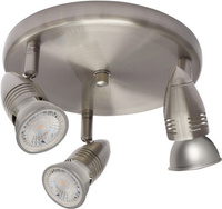 Stropní svítidlo MOLI 3x GU10 CHROM MAT Kanlux