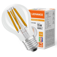 LED žárovka A60 E27 9,5W = 75W 1055lm 2700K Teplá bílá FILAMENTNÍ STMÍVATELNÁ LEDVANCE
