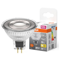 LED žárovka MR16 reflektor GU5.3 2,1W = 20W 210lm 2700K teplá bílá 12V 36° STAR Osram