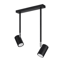 NORANO 2xGU10 Reflektorové halogenové svítidlo Movable Black SOLLUX