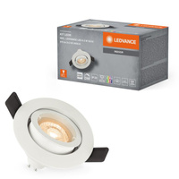 LED panel Flush Mount GU10 9,5W 575lm 4000K neutrální stmívatelný LED Spot White Kit Ledvance
