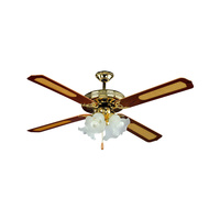 Stropní ventilátor 55W Se světelným zdrojem 4xE27 4 ramena VT-6056-4 V-TAC