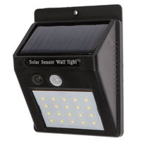 Solární LED reflektor 3W 5500-6000K Cold IP65 Black Masterled Motion Sensor