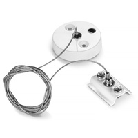 Montážní sada pro závěsné prvky 100 cm bílá VIDEX