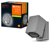 Nástěnné svítidlo fasádní ENDURA Classic Cube Adjustable Wall Silver LEDVANCE