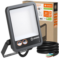LED reflektor 133W 20000lm 4000K IP66 černý se soumrakovým senzorem LEDVANCE Floodlight