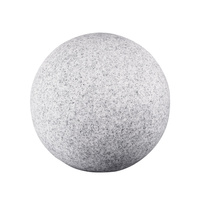 STONO STONE BALL E27 IP65 39cm Grey KANLUX Venkovní kladívková zahradní lampa