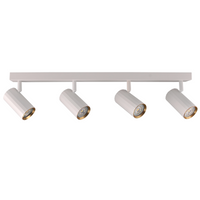 Nástěnné a stropní bodové svítidlo 4x GU10 White Gold NICEA Sanico Goldlux