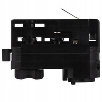 Hlavice adaptéru pro 3-fázové lištové přípojnice. černá